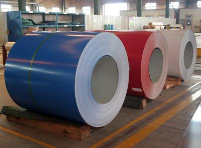 Hoja de Galvalume recubierta de color